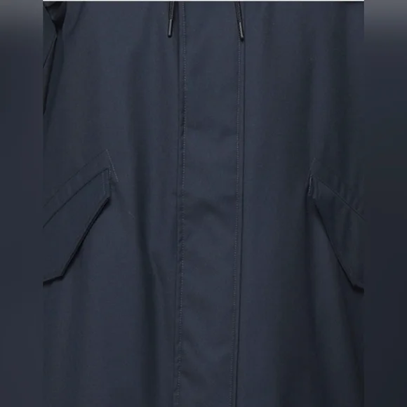 NWT ADD Down Parka Shell Jacket Dark Blue MSRP $910